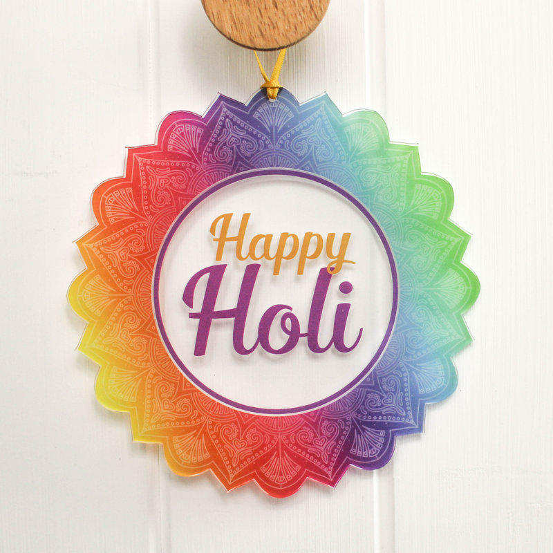 Hope Happy Holi Decoration