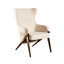 Abdelhadi Faux Leather Armchair-501614471