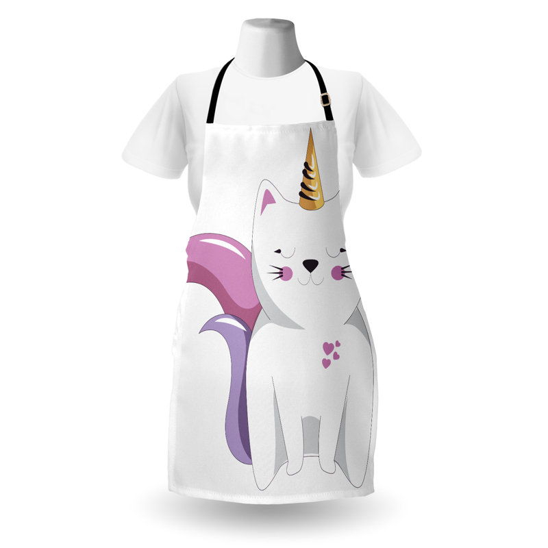 No Pattern Bib Apron
