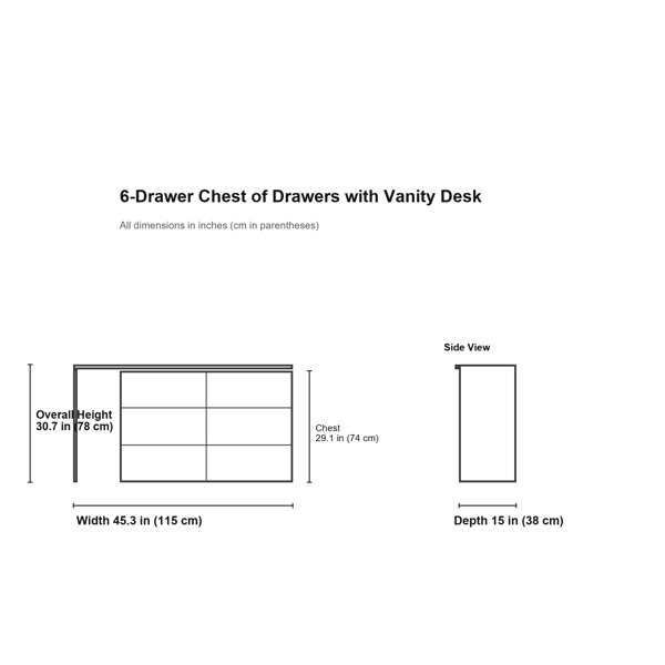Dimensions du produit