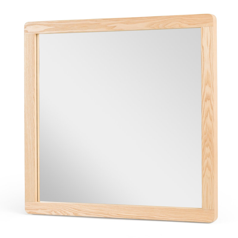 Dalicia - Miroir moderne en frêne naturel