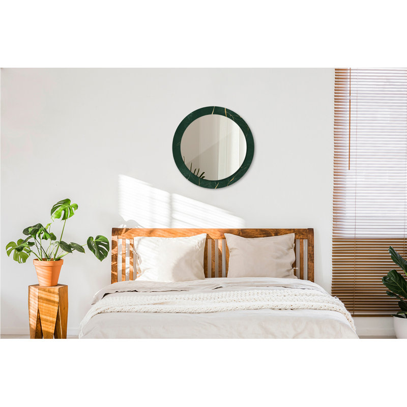 Huldar Glass Flat Wall Mirror