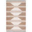 Tapis en jute / laine / coton tissé à la main Lacourt-1027223815