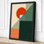 Chromatic Planes Geometric - Wrapped Canvas-131764891-131764884