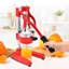 Presse-agrumes professionnel en fonte Courant, presse-agrumes orange et citron robuste, acier inoxydable - rouge-106548423