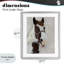 «Henry Horse», reproduction amusante de langue sous verre encadrée, design par Ashley Justice-1528334484-1528334482