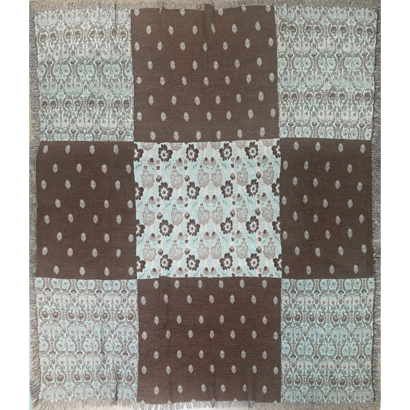 Daisy Hand Woven Throw Blanket