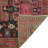 One-of-a-Kind 4'1" x 9'9" 1980s Runner Wool Area Rug in Blue and Brown