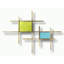 Gridded Handmade Wall Decor