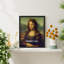 "Mona Lisa Famous Peinture Drôle Joke Da Vinci"-98299450-98299448