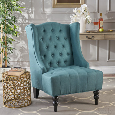 Davius 27.5'' Wide Tufted Wingback Chair -  Alcott HillÂ®, 5A1FEE0674864A7EA9E953CC489E7213