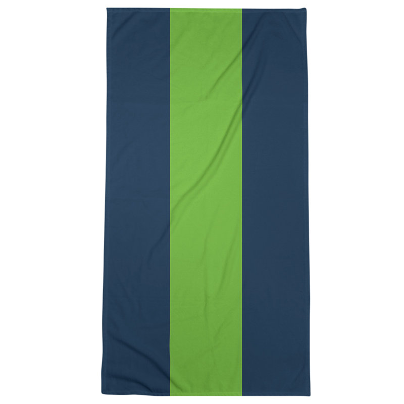 Bath Towel, Blue/Green