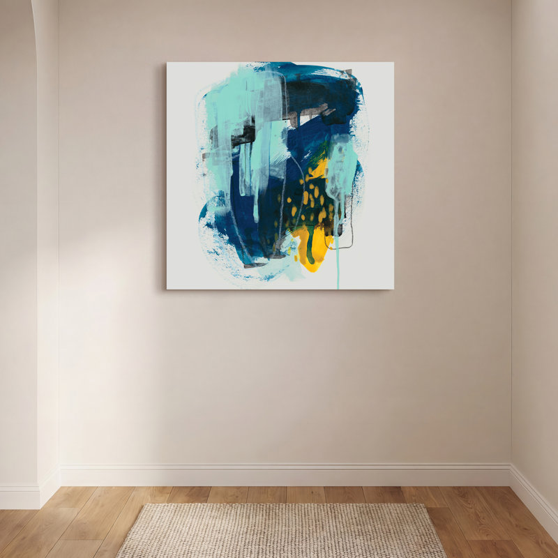 'Intuitive Motion I' Print on Glass