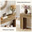 Rustic Extra Long Console Table for Entryway, Hallway, or Behind Sofa