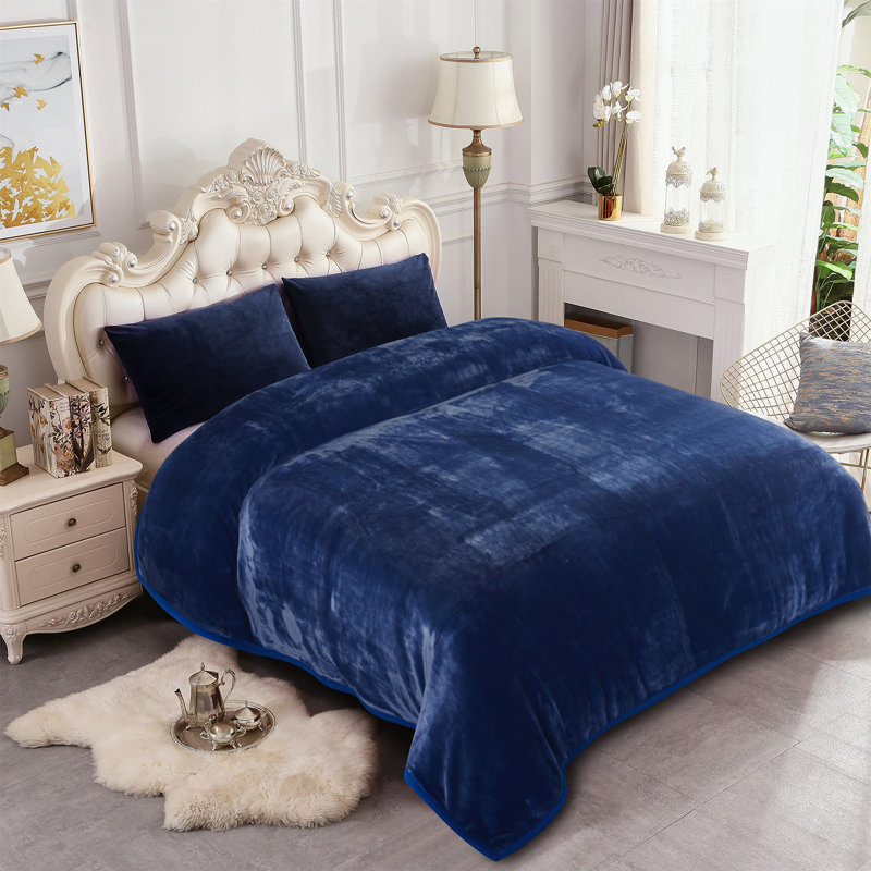 Lavender11141012 Plain Weave / Muslin Throw Blanket, Queen