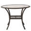 Table d'extérieur en résine, ancienne version