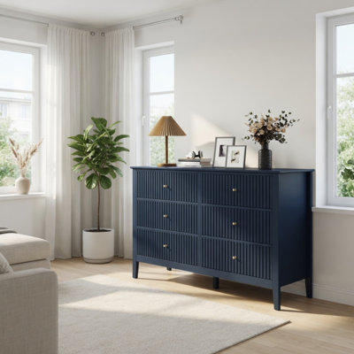 Commode au design rétro élégant