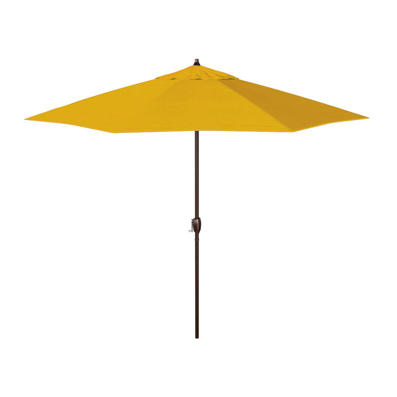 Jelks 108'' Market Sunbrella® Umbrella, Sunflower Yellow