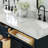 Thornaby 66'' Solid Wood Double Bathroom Vanity with 1.5'' Carrara Marble Top-91527768-119156829