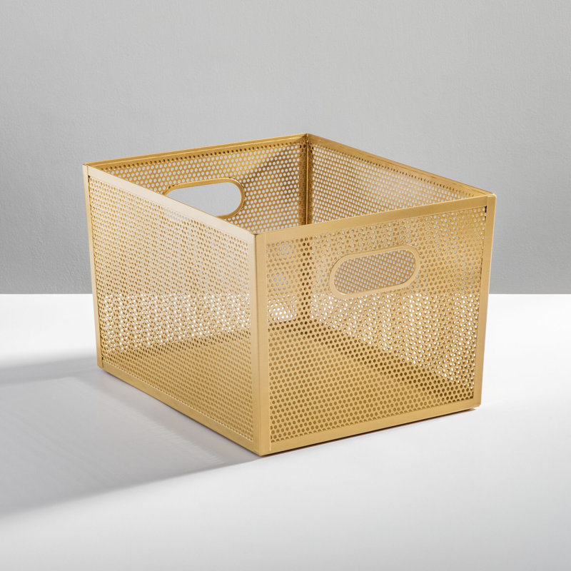 12x10x8 Perforated Bin, PC Soft Bass