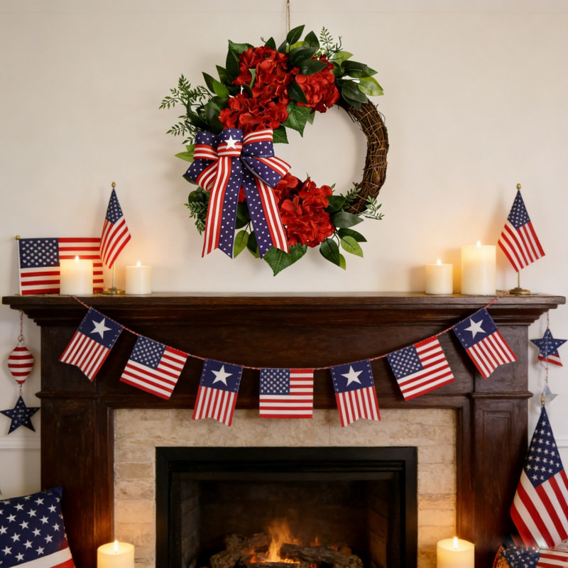 Plastic 34.01cm Wreath