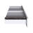 Novara Single Drawer Low Profile Nightstand-527298515