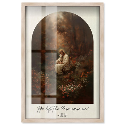To To Res Me Me Shadowbox Print Christian Wall Decor par Art Remedy, cadre noir, 10 x 15