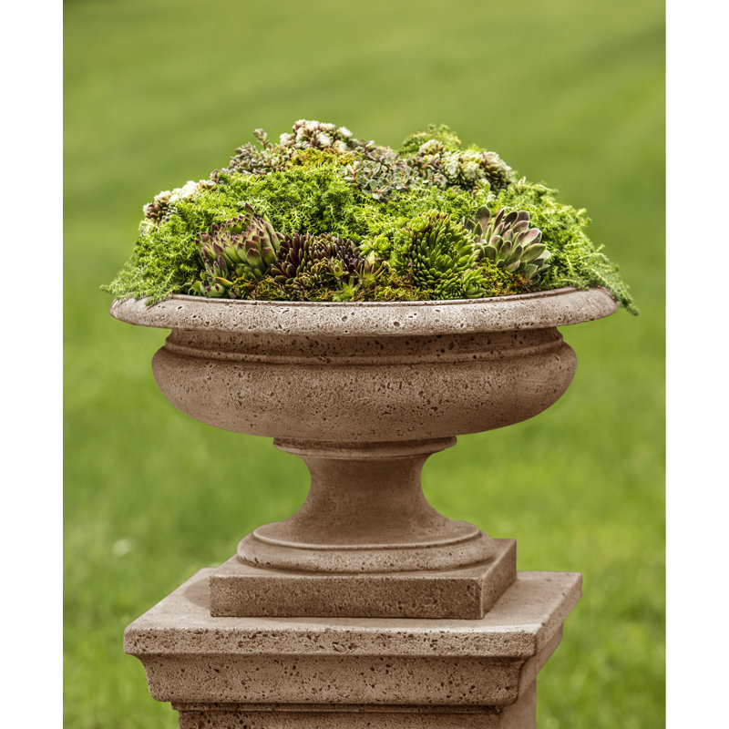 Palazzo Handmade Planter, Aged Limestone