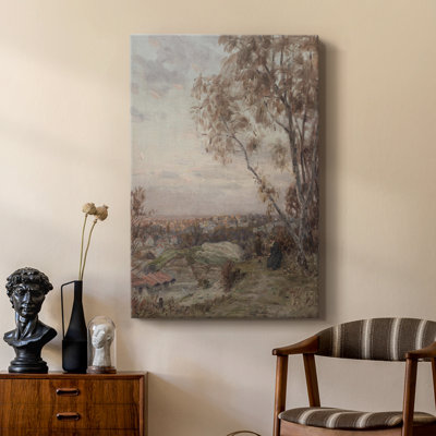 Vintage Landscape CXXXV -Custom Wrapped Gallery Cavas