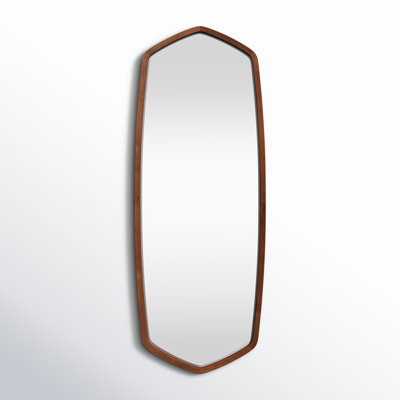 Glover Wood Hexagon Mirror