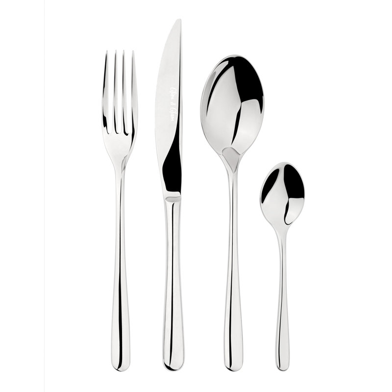 17 Stories Pransh 24 Piece Stainless Steel Cutlery Set , Service for 6