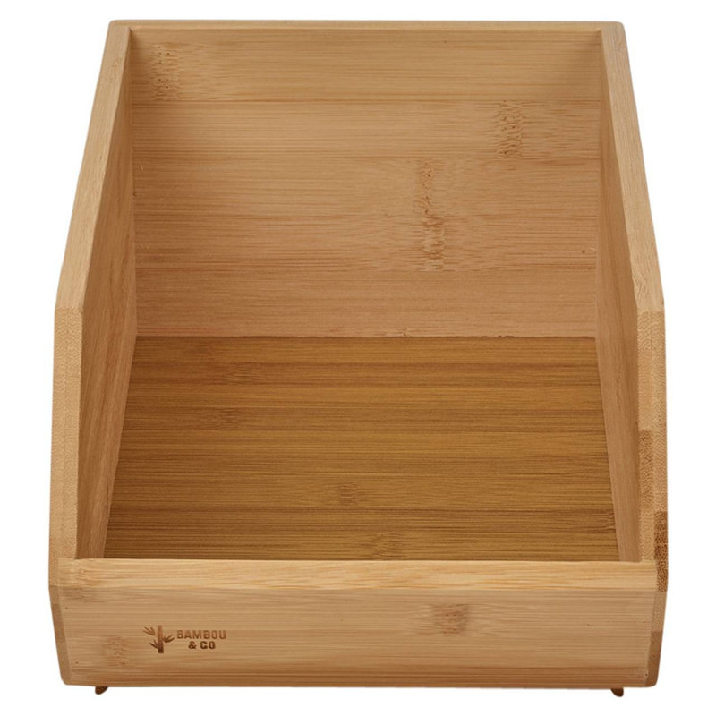 Bosonohy Bamboo Makeup Organiser
