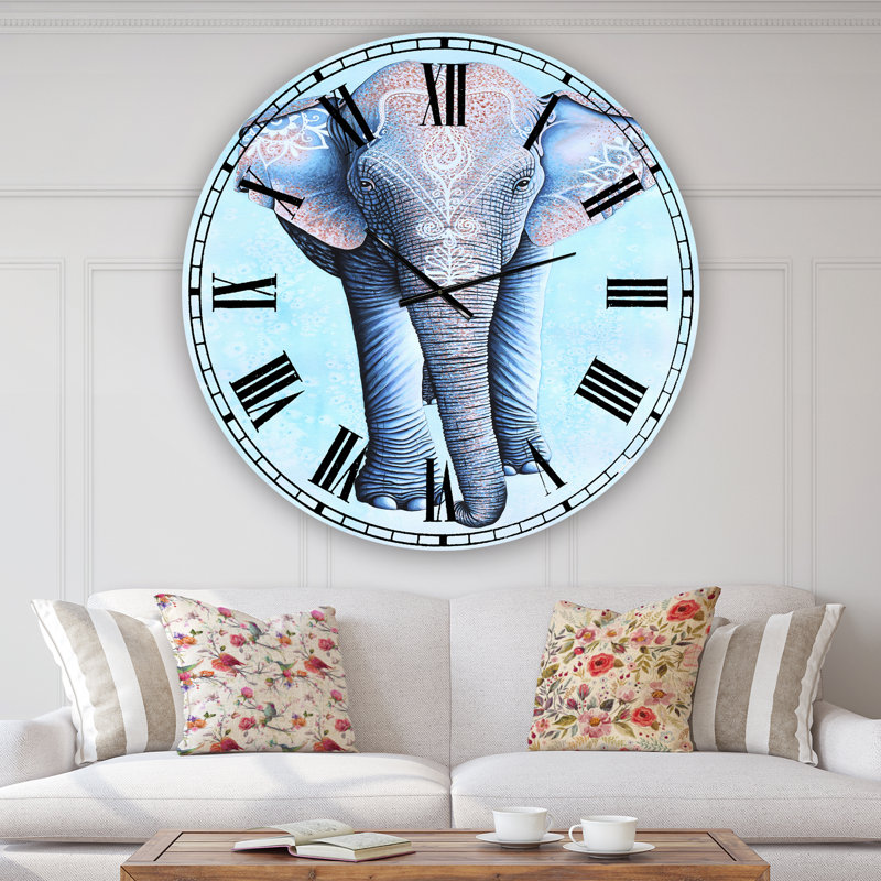 Horloge murale peinte, Petit