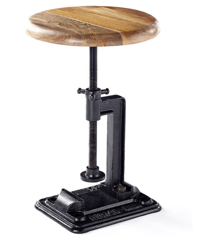 Adelina Mango Solid Wood Yes Bar Stool