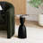 Marguis Hand-Polished Solid Wood Accent Table with Hourglass Petrified Wood Top -1795554216