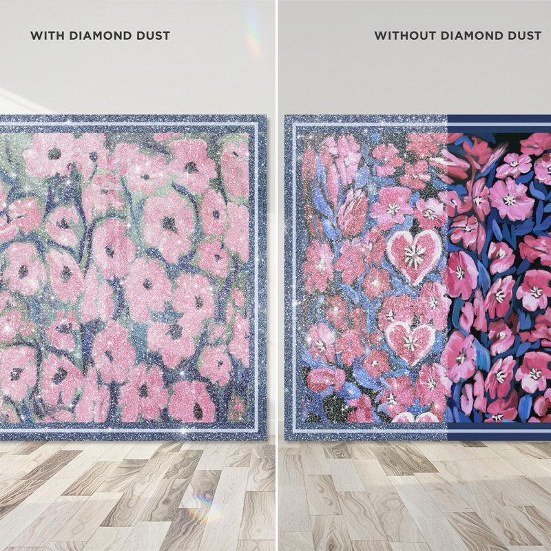Forever Blooming Set Set by Oliver Gal, 48"H x 48"W, Gallery Wrapped