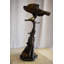 Alfredrick Observant Hawk on Arched Branch Bronze Statue 17" x 19" x 32"H