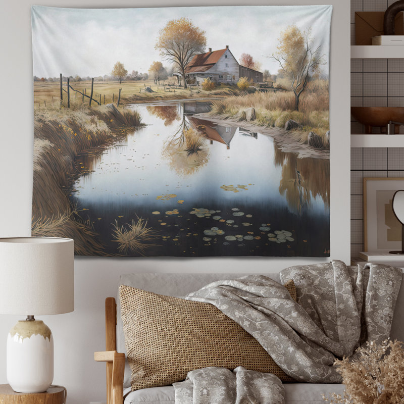 Polyester Tapestry, 50" H x 60" W