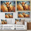 Girafe brune expressionniste - impression-1914582514-1914582515