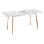 Krausgrill Extendable Solid Wood Base Dining Table