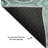 Premium Machine Washable Lisse Teal Rug-1113272312