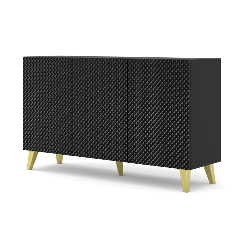 Ravenna 149cm Sideboard, Black