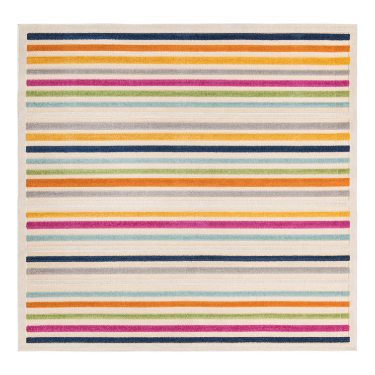 Striped Indoor / Outdoor Rug
