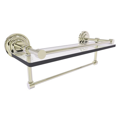 Leamore Bracket Shelf with Towel Bar