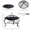Round Steel Fire Pit