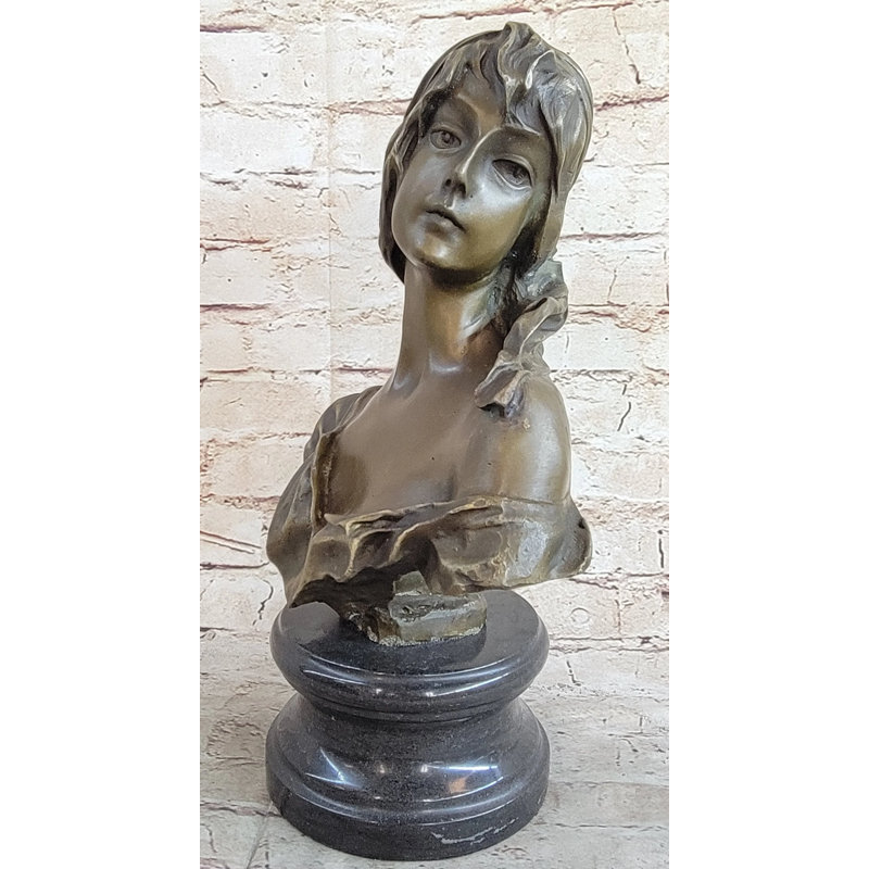 Statue buste Pierro Maiden