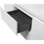 Meuble-lavabo flottant mural 60 po avec double vasque et tiroirs à fermeture douce-532896559
