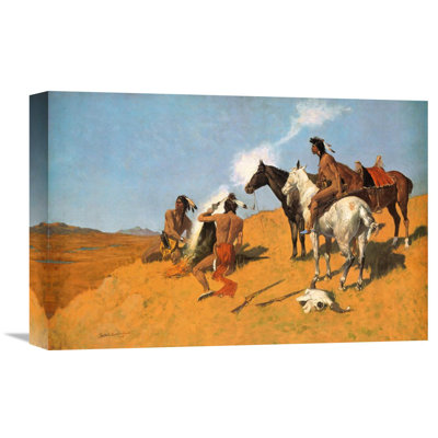 " The Smoke Signal " by Frederic Remington