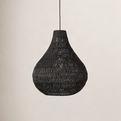 Genesta Dimmable Woven Single Light Pendant