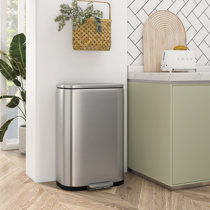 Wayfair  Pink Kitchen Trash Cans & Recycling You'll Love in 2023